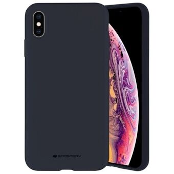 Mercury Silicone iPhone Xs Max in donkerblauw/navy.