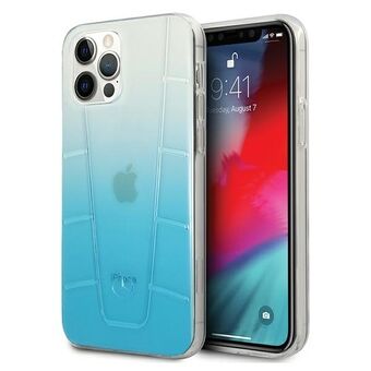 Mercedes MEHCP12MCLGBL iPhone 12/12 Pro 6.1 "blauw/blauw hardcase Transparante lijn