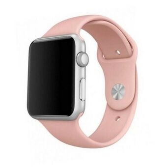 Mercury Siliconen band Apple Watch 38/40/41 mm roze/roze