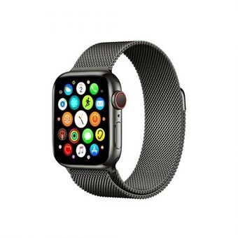 Mercury mesh band Apple Watch 38/40/41 mm zwart/zwart