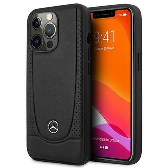 Mercedes MEHCP15XARMBK iPhone 15 Pro Max 6,7" zwart/black hardcase Lederen Urban