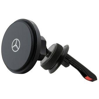 Mercedes magnetische houder MEMWCCK voor ventilatierooster/ruit zwart/black Silver Stars MagSafe