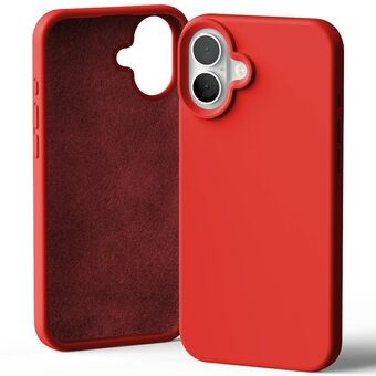 Mercury Siliconen iPhone 16 Plus 6,7" rood/red