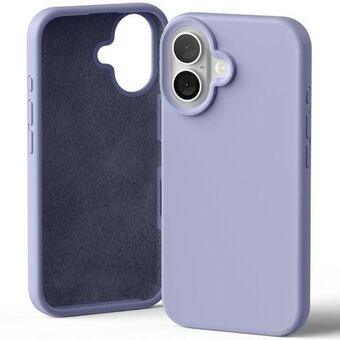 Mercury Silicone iPhone 16 6,1" lavendel/lavendel