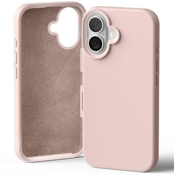 Mercury Silicone iPhone 16 6,1" roze-zandkleurig/pink-sand