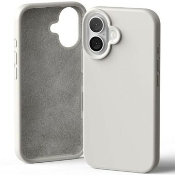 Mercury Silicone iPhone 16 6,1" steen/grijs