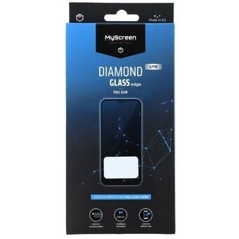 MS Diamond Glass Edge Lite FG Sam A54 A546 zwart Volledige Lijm