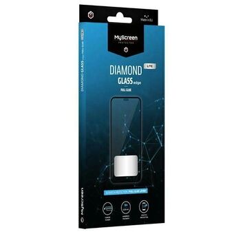 MS Diamond Glass Lite Edge FG Realme C53 / Narzo N53 zwart - Volledige lijm