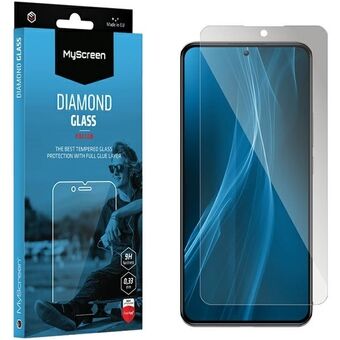 MS Diamond Glass Edge FG Huawei Nova 11 zwart/zwart Volledig verlijmd