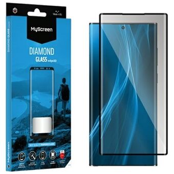 MS Diamond Glass Edge 3D Xiaomi Mi 11/ 11 Pro/11 Ultra 5G zwart/zwart Gehard Glas