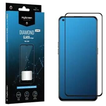 MS Diamond Glass Edge Lite FG Realme GT 5G/GT Neo/GT ME zwart/zwart Volledige lijm