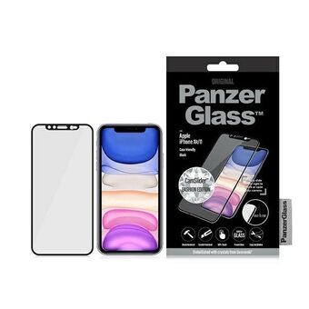 PanzerGlass E2E Super+ iPhone Xr/11 Vriendelijke hoes voor Case Friendly Swarovski CamSlider zwart