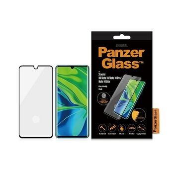 PanzerGlass Gebogen Regular Redmi Note 10 / Note10 Pro / Note10 Lite Geval Vriendelijk Vingerafdruk zwart/black