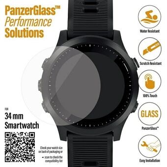 PanzerGlass Galaxy Watch 3 34 mm Garmin Forerunner 645/645 Muziek / Fossil Q Venture Gen 4 / Skagen Falster 2 "