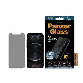 PanzerGlass Standard Super+ iPhone 12/12 Pro Privacy Antibacterieel