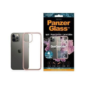 PanzerGlass ClearCase iPhone 12 Pro Max Rose Gold AB in het Nederlands.