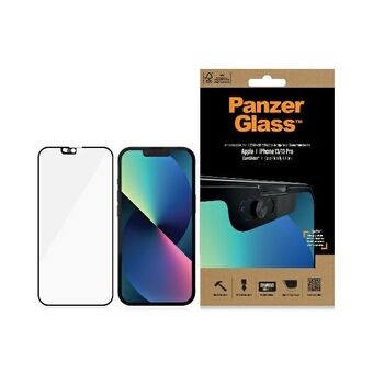 PanzerGlass E2E Microfracture iPhone 13 /13 Pro 6,1" CamSlider Case Friendly AntiBacterial zwart/zwart 2748