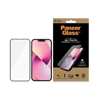 PanzerGlass E2E Privacy iPhone 13 Mini 5,4" Hoesjevriendelijk Microfractuur Anti-bacterieel czarny/zwart ProP2744.