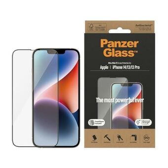 PanzerGlass Ultra-Wide Fit iPhone 14 / 13 Pro / 13 6,1" Privacy Scherm Bescherming Antibacterieel Eenvoudig Aligner Inbegrepen P2783