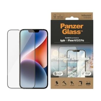 PanzerGlass Ultra-Wide Fit iPhone 14 / 13 Pro / 13 6,1" Schermbeveiliging Antireflecterend Antibacterieel Eenvoudige uitlijner inbegrepen 2787.