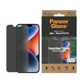 PanzerGlass Classic Fit iPhone 14 / 13 Pro / 13 6,1" Privacy Screen Protection Antibacteriële P2767.