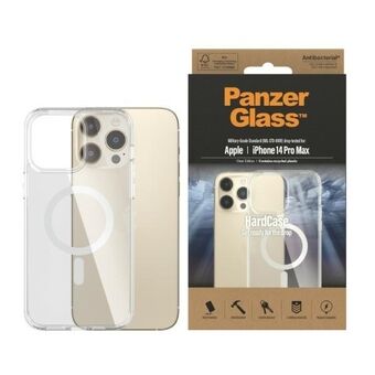 PanzerGlass HardCase voor iPhone 14 Pro Max 6,7 inch MagSafe Antibacterieel Militair-kwaliteit Transparant 0412