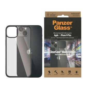 PanzerGlass ClearCase iPhone 14 Plus 6.7" Antibacterieel zwart/zwart 0407