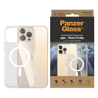 PanzerGlass HardCase iPhone 13 Pro Max 6,7" MagSafe Antibacterieel Transparant Militaire kwaliteit 0431