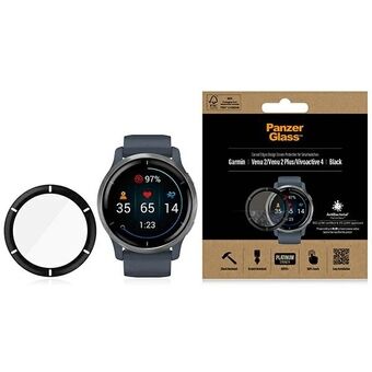 PanzerGlass SmartWatch Garmin Venu 2 / Venu 2 Plus / Vivoactive 4 zwart / zwart 3652