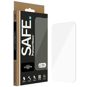 VEILIG door PanzerGlass iPhone 14 Pro Schermbescherming met Ultrabrede Pasvorm SAFE95149