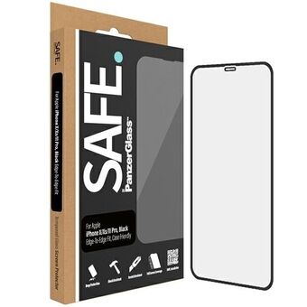 SAFE van PanzerGlass voor iPhone 11 Pro / Xs / X Schermbeveiliging Rand-tot-rand zwart/zwart SAFE95004