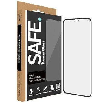 SAFE van PanzerGlass Zwart voor iPhone 11 / Xr Schermbeveiliging Rand-tot-rand SAFE95005