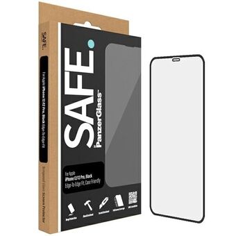 SAFE van PanzerGlass iPhone 12 / 12 Pro Schermbeveiliging Rand-tot-rand zwart/zwart SAFE95022