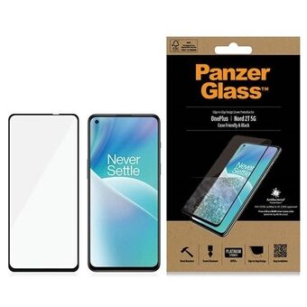 PanzerGlass E2E Regular OnePlus Nord 2T 5G Case Friendly zwart/zwart