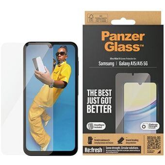 PanzerGlass Ultra-Wide Fit Schermbeveiliging voor Sam A15 / A15 5G 7349