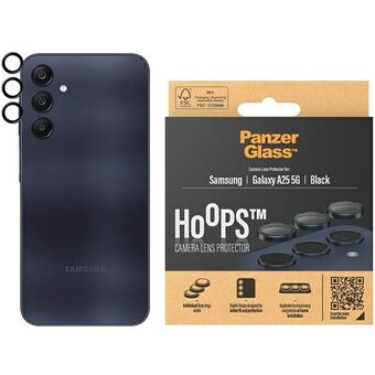 PanzerGlass Hoops Camera Sam A25 5G zwart 1225 camera lens beschermer hoop optische ringen