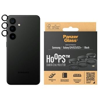 PanzerGlass Hoops Camera Sam S24 / S23 / S23+ zwart 1207 cameralensbeschermer hoop optische ringen