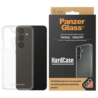 PanzerGlass HardCase voor Samsung S24+ S926 met D3O 3x militaire kwaliteit, transparant 1211.