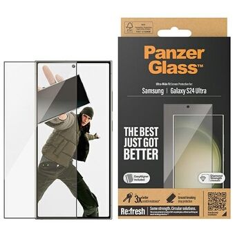 PanzerGlass Ultra-Wide Fit Sam S24 Ultra S928 Schermbeveiliging 7352 met applicator.