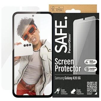 VEILIG door PanzerGlass Sam A35 5G A356 Screen Protection Ultra-Wide Fit met Easy Aligner SAFE95686