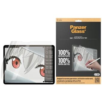 PanzerGlass GraphicPaper iPad Air 2024 12.9" | iPad Pro 2024 12.9" Anti-Glare, Vriendelijk voor hoesjes, Ultrabrede pasvorm 2836.