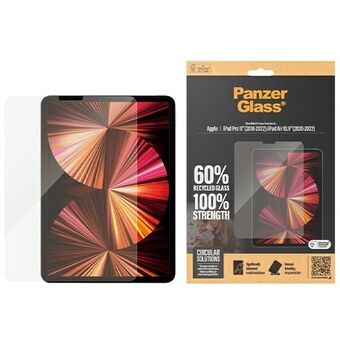 PanzerGlass Ultra-Wide Fit Apple iPad Pro 11" 2018-2022/Air 10.9" 2020-2022 Schermbescherming Antibacterieel 2847