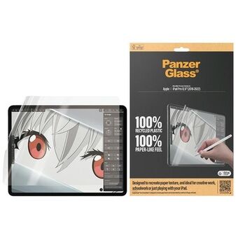 PanzerGlass GraphicPaper iPad Pro 12.9" (2018-2022) Anti-reflecterend, vriendelijk voor de hoes, antibacterieel.