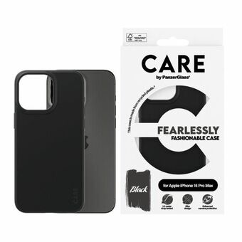 ZORG door PanzerGlass Fearlessly Fashionable Case iPhone 15 Pro Max 6,7" zwart/black 1432