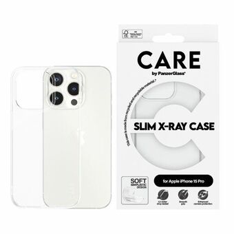 CARE by PanzerGlass Slim X-Ray Case iPhone 15 Pro 6,1" doorzichtig/transparant 1434