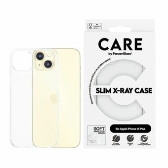 ZORG door PanzerGlass Slim Röntgenhoes iPhone 15 Plus 6,7" doorzichtig/transparant 1435