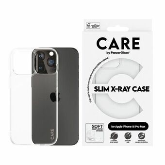 ZORG door PanzerGlass Slim X-Ray Case iPhone 15 Pro Max 6,7" doorzichtig/transparant 1436