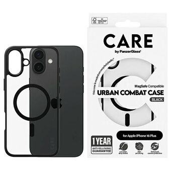 CARE by PanzerGlass Flagship Urban Case iPhone 16 Plus 6,7" zwart/black MagSafe 1359