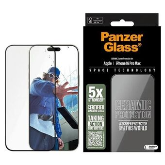 PanzerGlass Keramische Screenprotector iPhone 16 Pro Max 6.9" Ultra-Wide Fit 2856