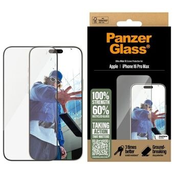 PanzerGlass Screenprotector iPhone 16 Pro Max 6.9" Ultra-Wide Fit 2864